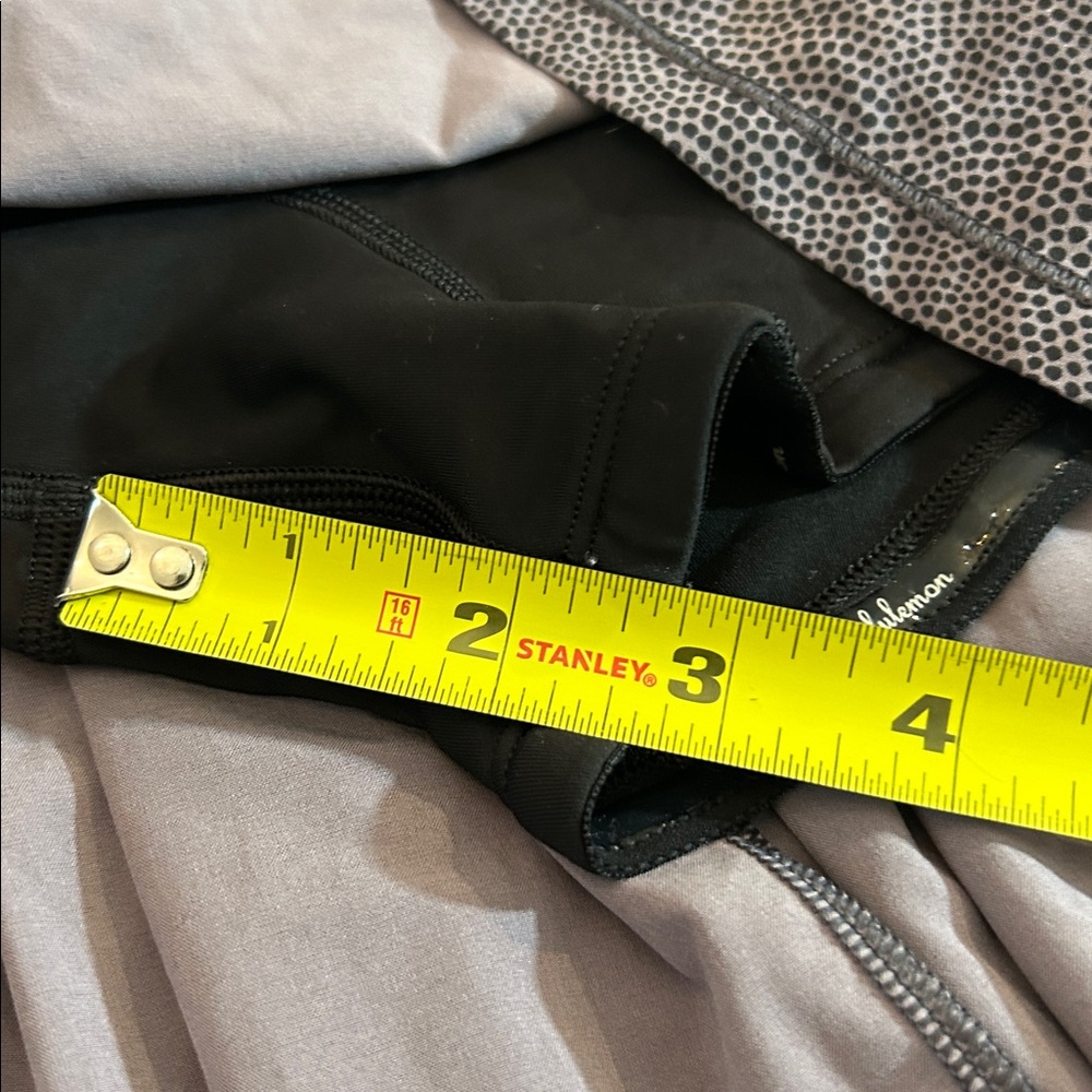 Lululemon Skort Flat Front Pleated Back 5 Pockets Dotted Print Elastic Grip 4 - Picture 11 of 11